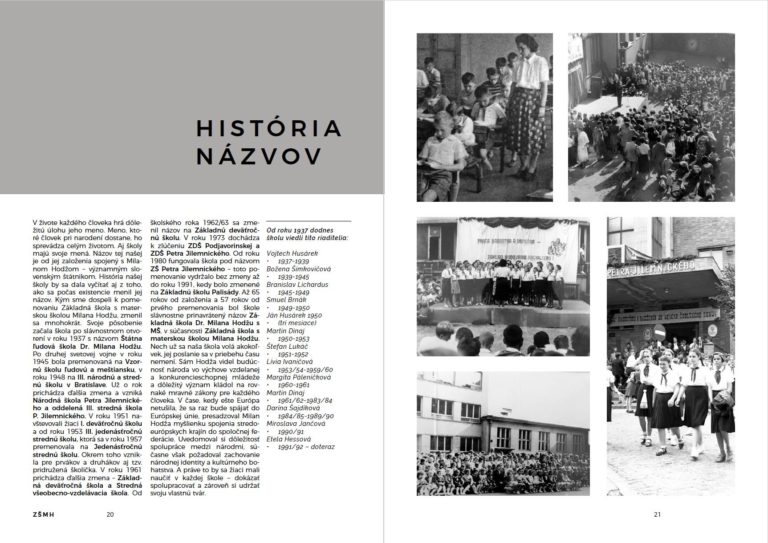 Zborník – 80. výročie