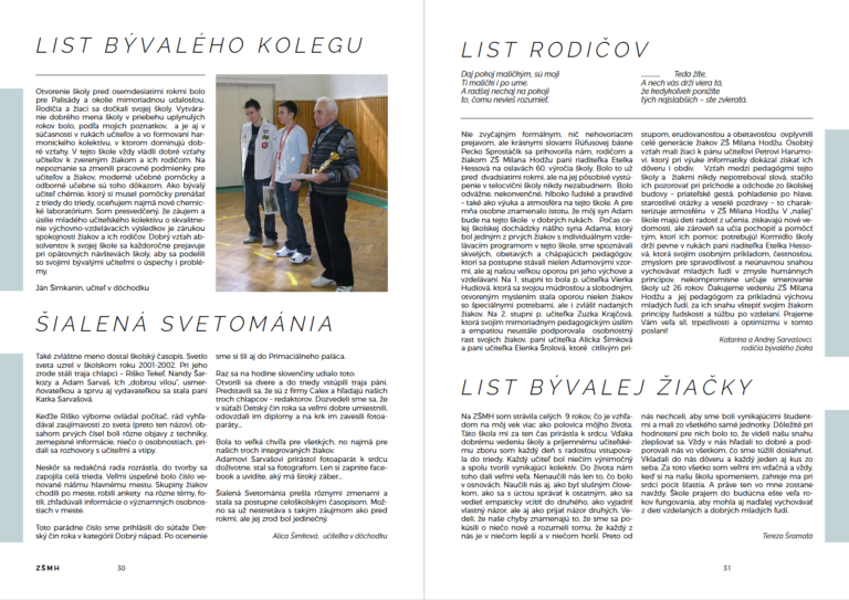 Zborník – 80. výročie