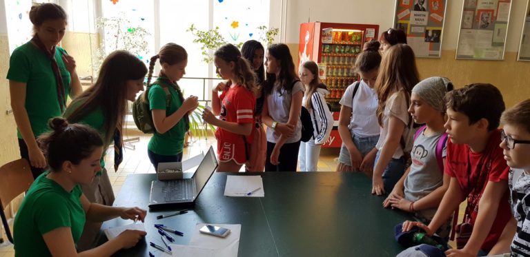 Spolupráca skautov a turistického krúžku