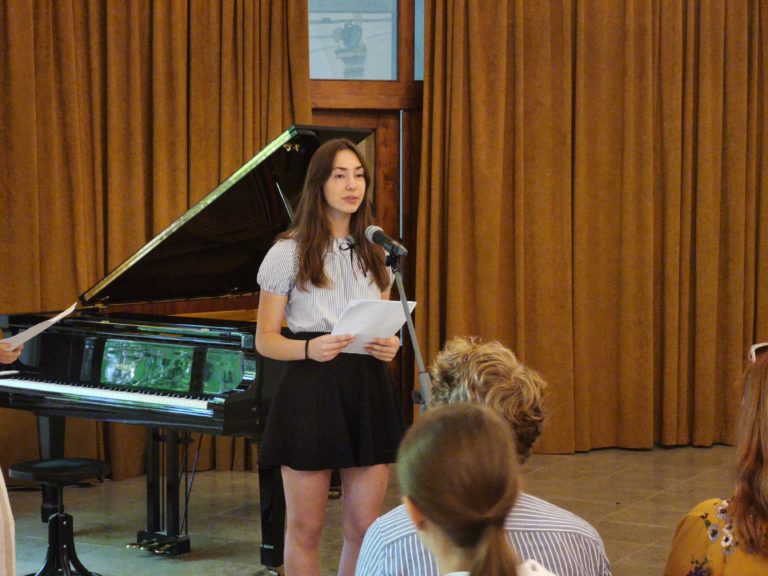 Slávnostné vyhodnotenie literárnej súťaže Hodžov novinový článok 2019