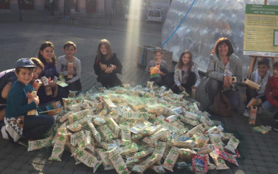 Triedenie nápojových kartónov