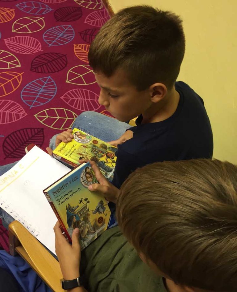 Kvíz v mestskej knižnici