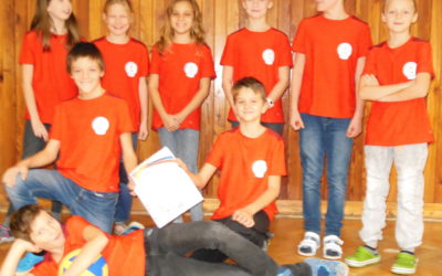 1. miesto v okresnom kole vo vybíjanej