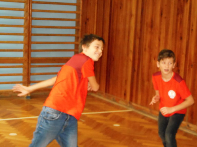 1. miesto v okresnom kole vo vybíjanej