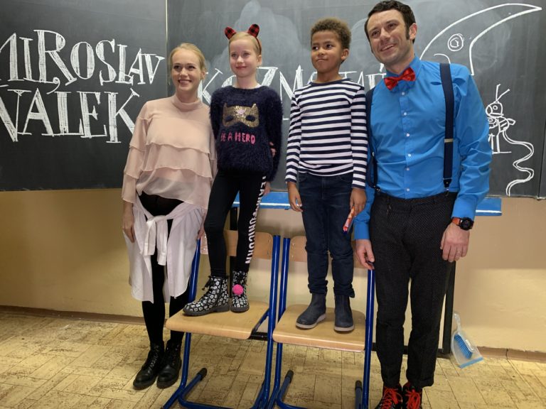 Chvíľka poézie v našej škole