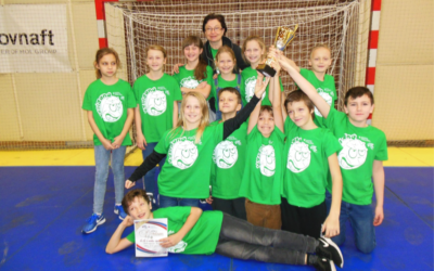 4. miesto na Majstrovstvách SR vo vybíjanej najmladších žiakov a žiačok