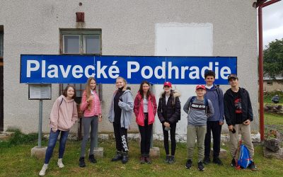S turistickým krúžkom Plaveckým krasom