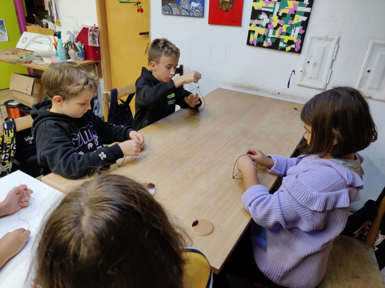 Drôtikovanie v Centre voľného času