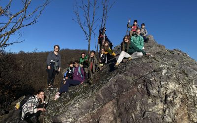 S turistickým krúžkom z Dubovej cez vrch Kukla do Modry