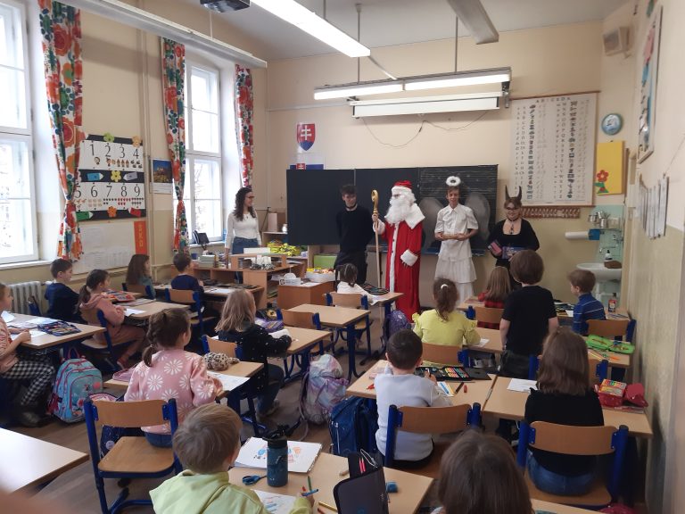 Mikuláš v našej škole