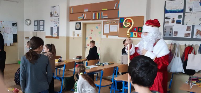 Mikuláš v našej škole