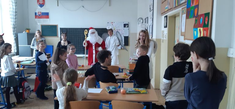 Mikuláš v našej škole