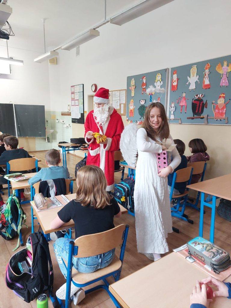Mikuláš v našej škole