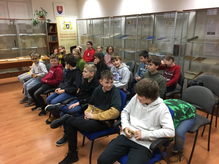 Návšteva Štátneho archívu