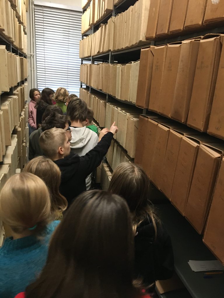 Návšteva Štátneho archívu