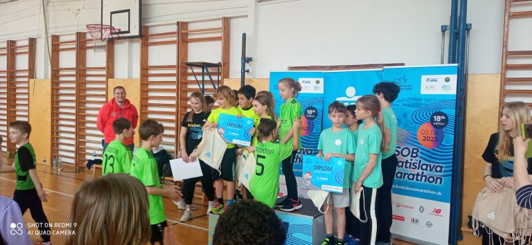 Školské maratónske hry – 3. miesto v atletickej súťaži