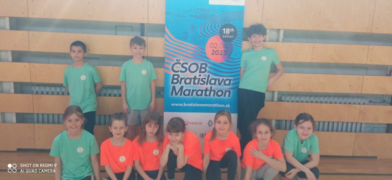 Školské maratónske hry – 3. miesto v atletickej súťaži