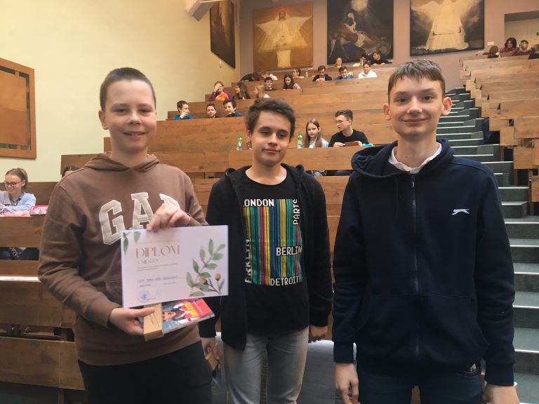 Medailové umiestnenie na okresnom kole Biblickej olympiády
