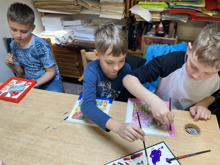 Alternatívna výtvarná výchova v CVČ