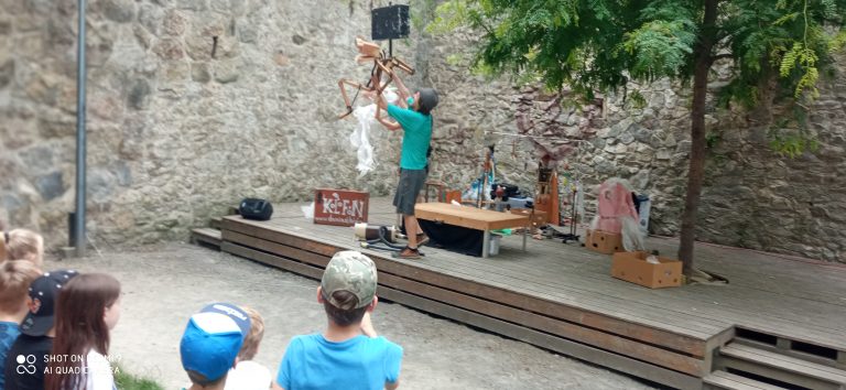 Divadlo Morgonrock Lovec plastov Zero Waste