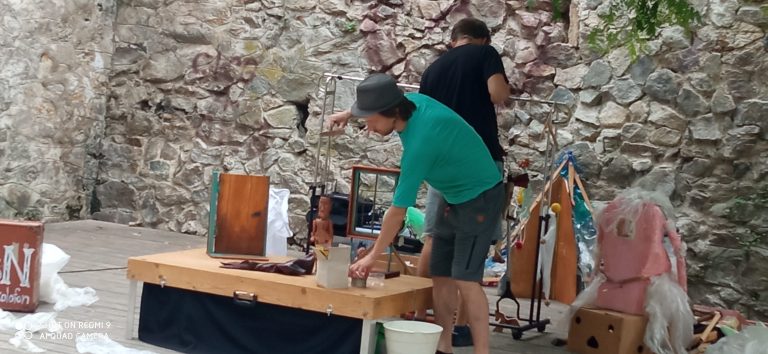 Divadlo Morgonrock Lovec plastov Zero Waste