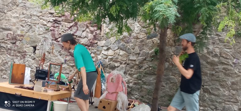 Divadlo Morgonrock Lovec plastov Zero Waste