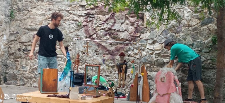 Divadlo Morgonrock Lovec plastov Zero Waste