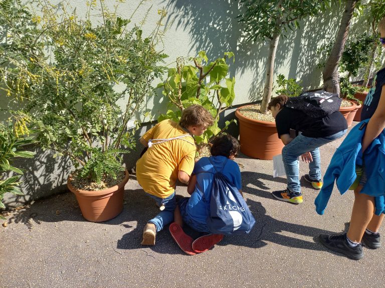 Zážitková hodina techniky v Botanickej záhrade UK