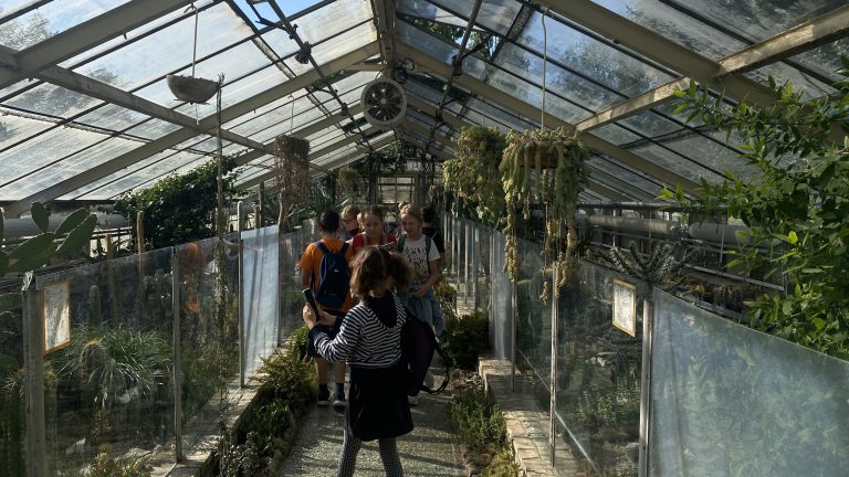 Zážitková hodina techniky v Botanickej záhrade UK