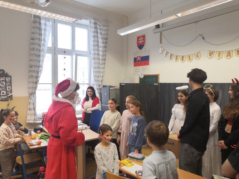 Mikuláš v našej škole