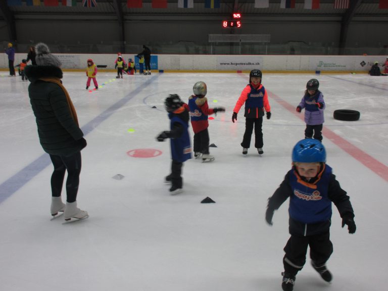Sovičky na korčuliarskom výcviku