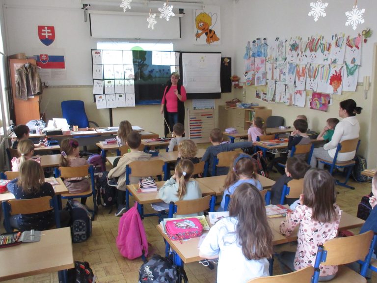 Návšteva Sovičiek v 1. A a 1. B triede