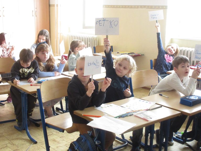 Návšteva Sovičiek v 1. A a 1. B triede