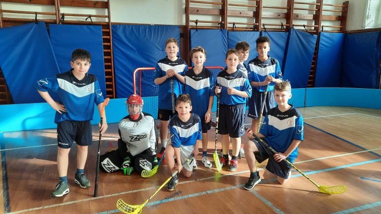 Bronzová priečka v Staromestskej lige vo floorbale