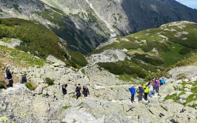 S turistickým krúžkom vo Vysokých Tatrách