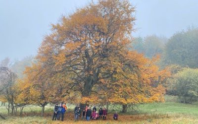 S turistickým krúžkom na zlaňovanie k Trom jazdcom