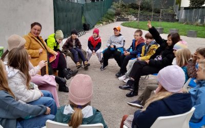 Čítanie v Komunitnej záhrade