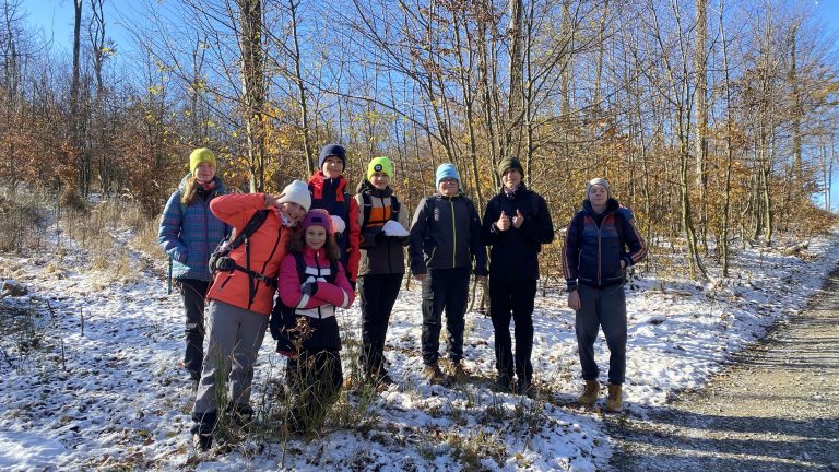 S turistickým krúžkom z Rače na hrad Pajštún