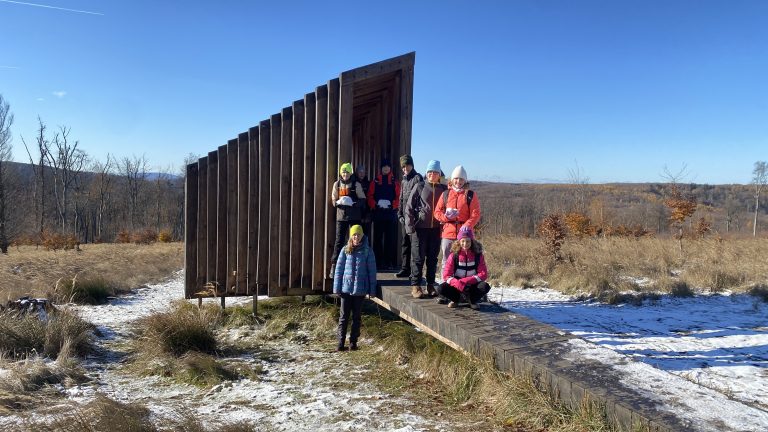 S turistickým krúžkom z Rače na hrad Pajštún