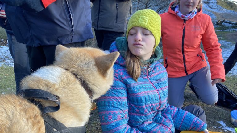 S turistickým krúžkom z Rače na hrad Pajštún