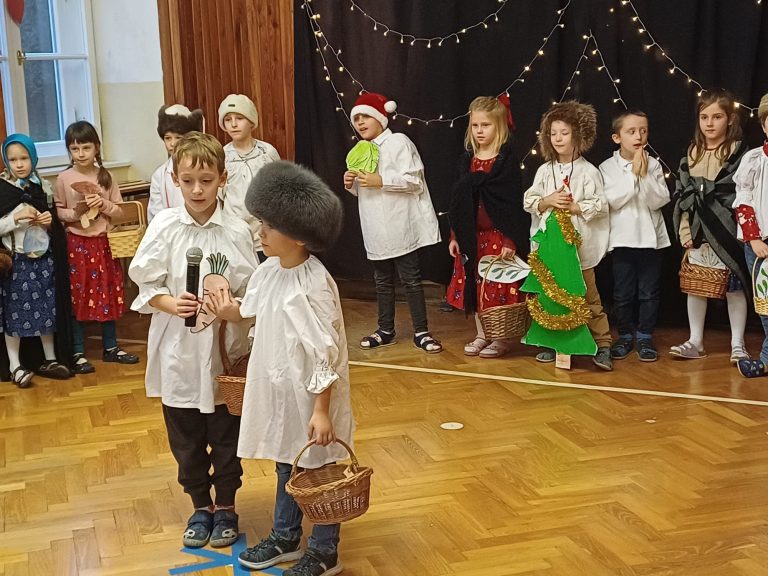 Vianočné besiedky na prvom stupni