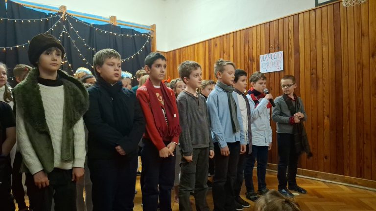 Vianočné besiedky na prvom stupni