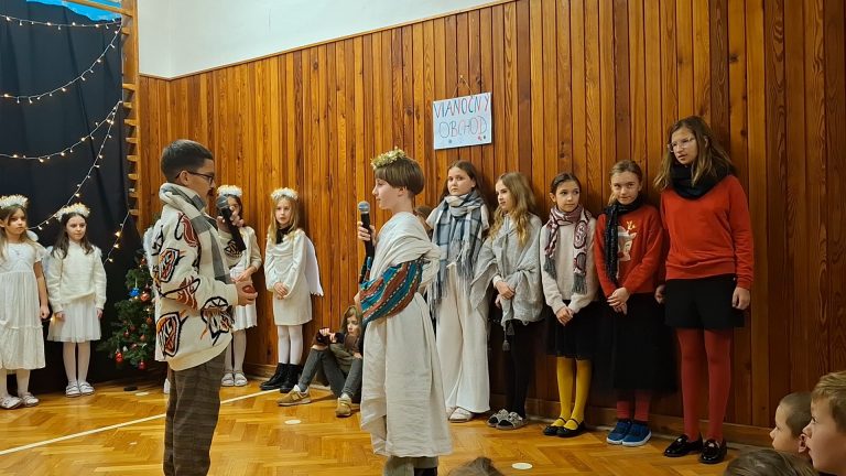 Vianočné besiedky na prvom stupni