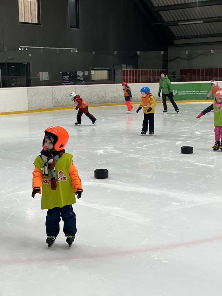 Sovičky na korčuliarskom výcviku