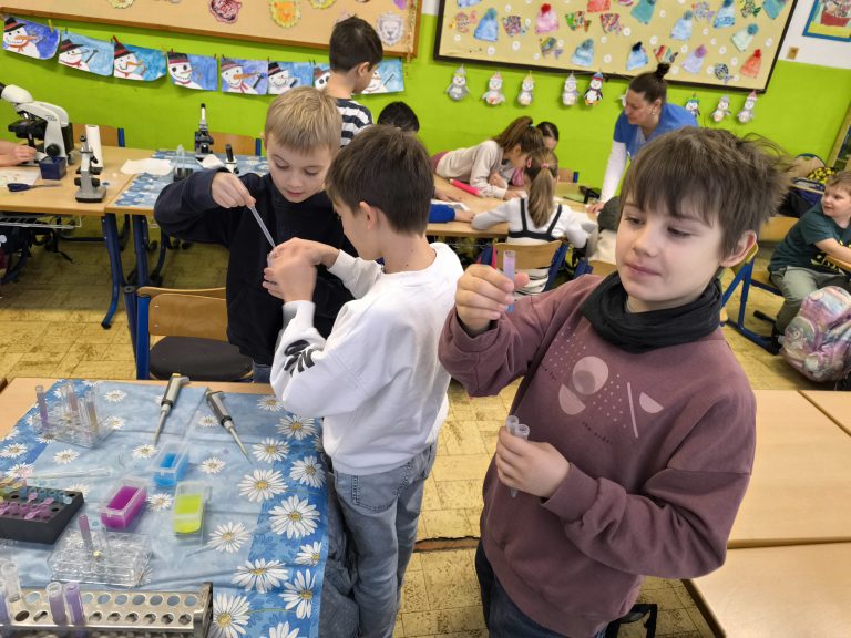 Vedecké dielničky v 2.A