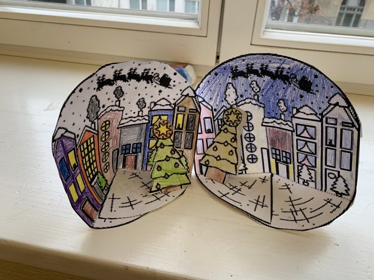 Januárové zimné výtvory