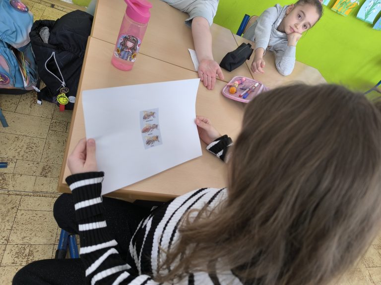 Beseda so včelárom v 2.A