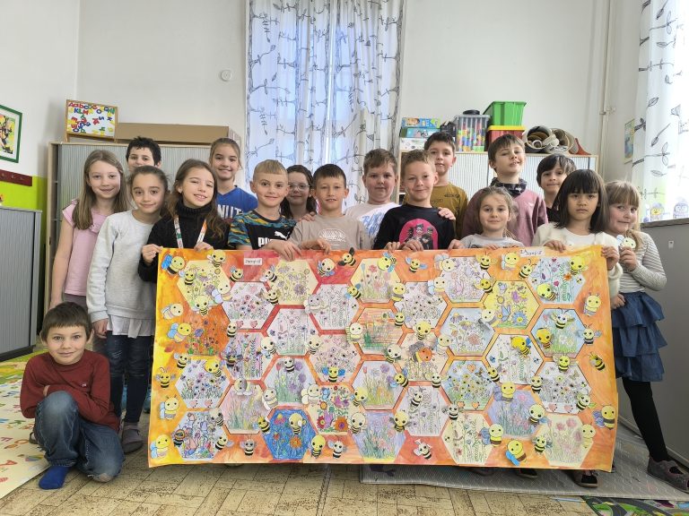 Beseda so včelárom v 2.A