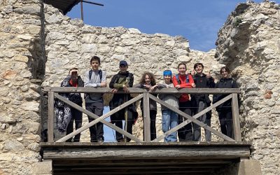 S turistickým krúžkom na hrad Tematín