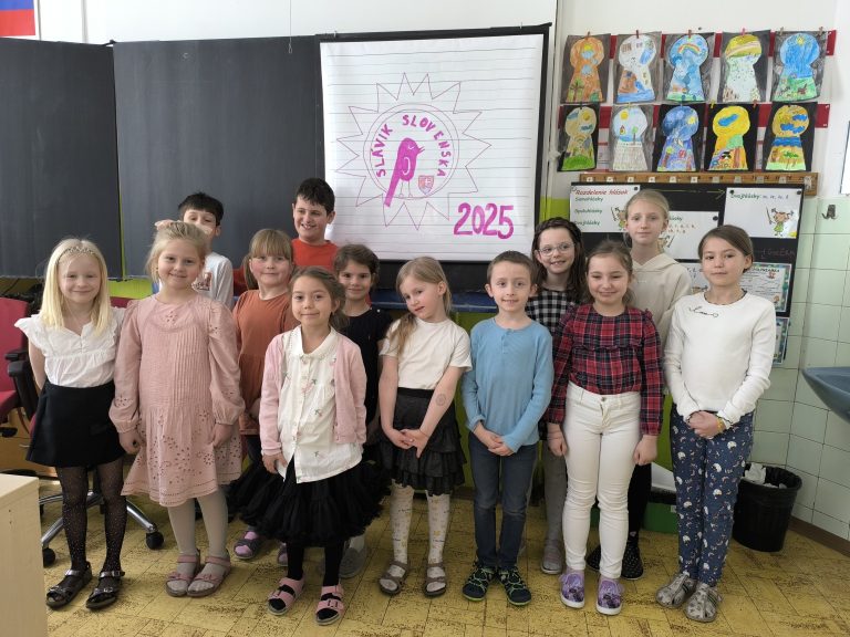 Slávik Slovenska 2025 – školské kolo